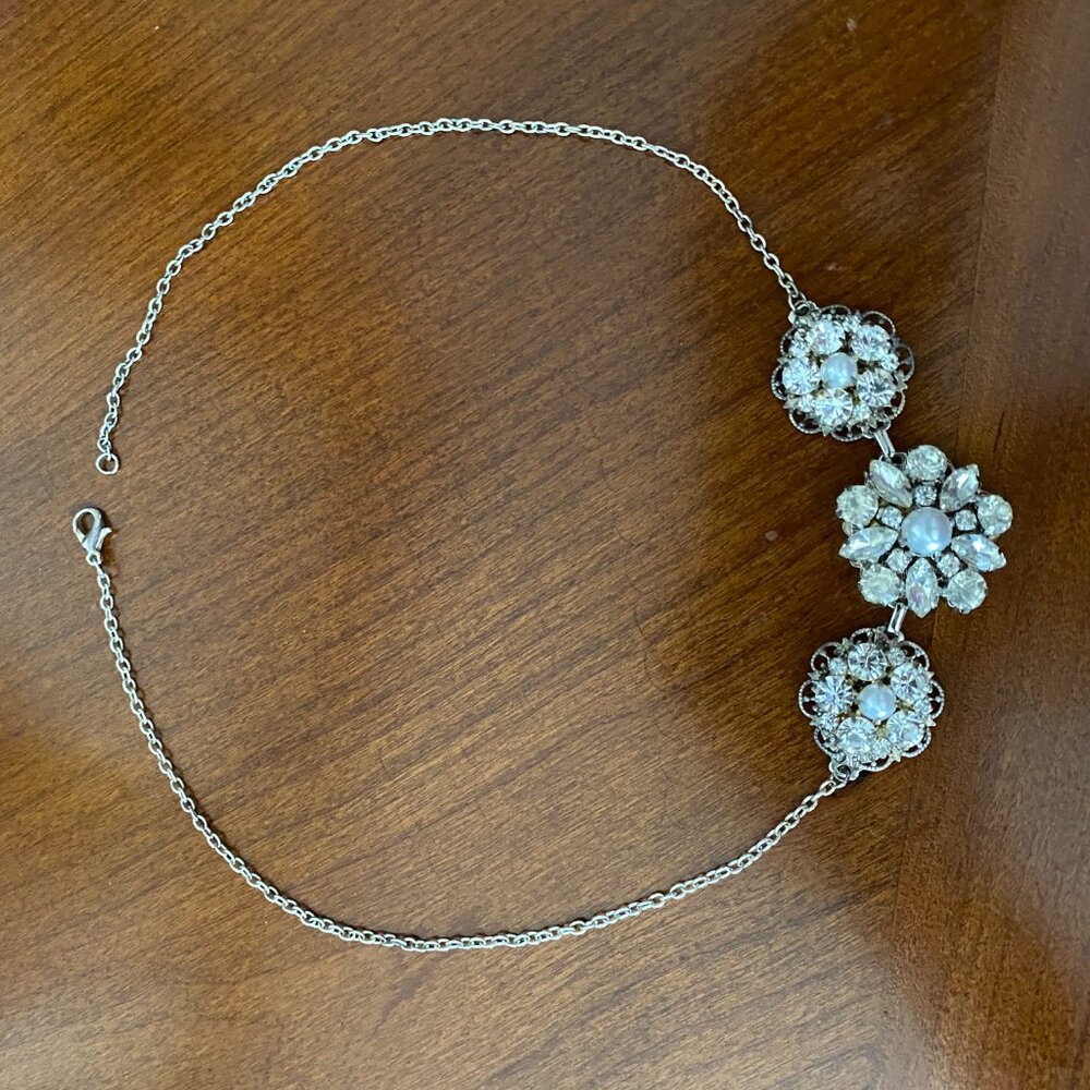 Vintage Crystal Statement Necklace ✨ GORGEOUS